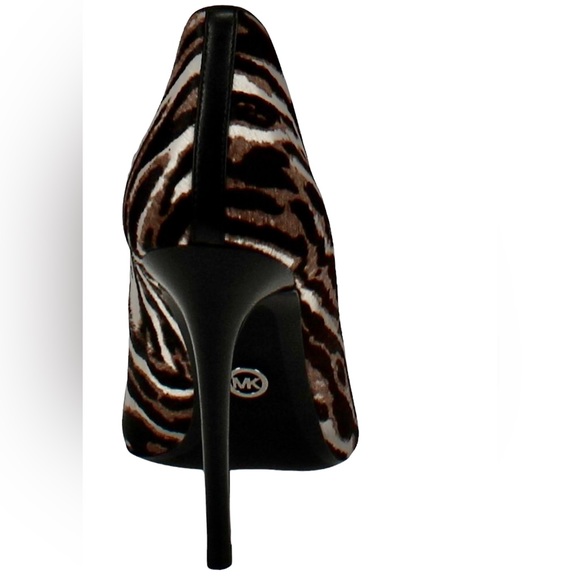 NWT MIchael Kors Keke Pump Haircalf. Gunmetal. 9.5M - Picture 6 of 10